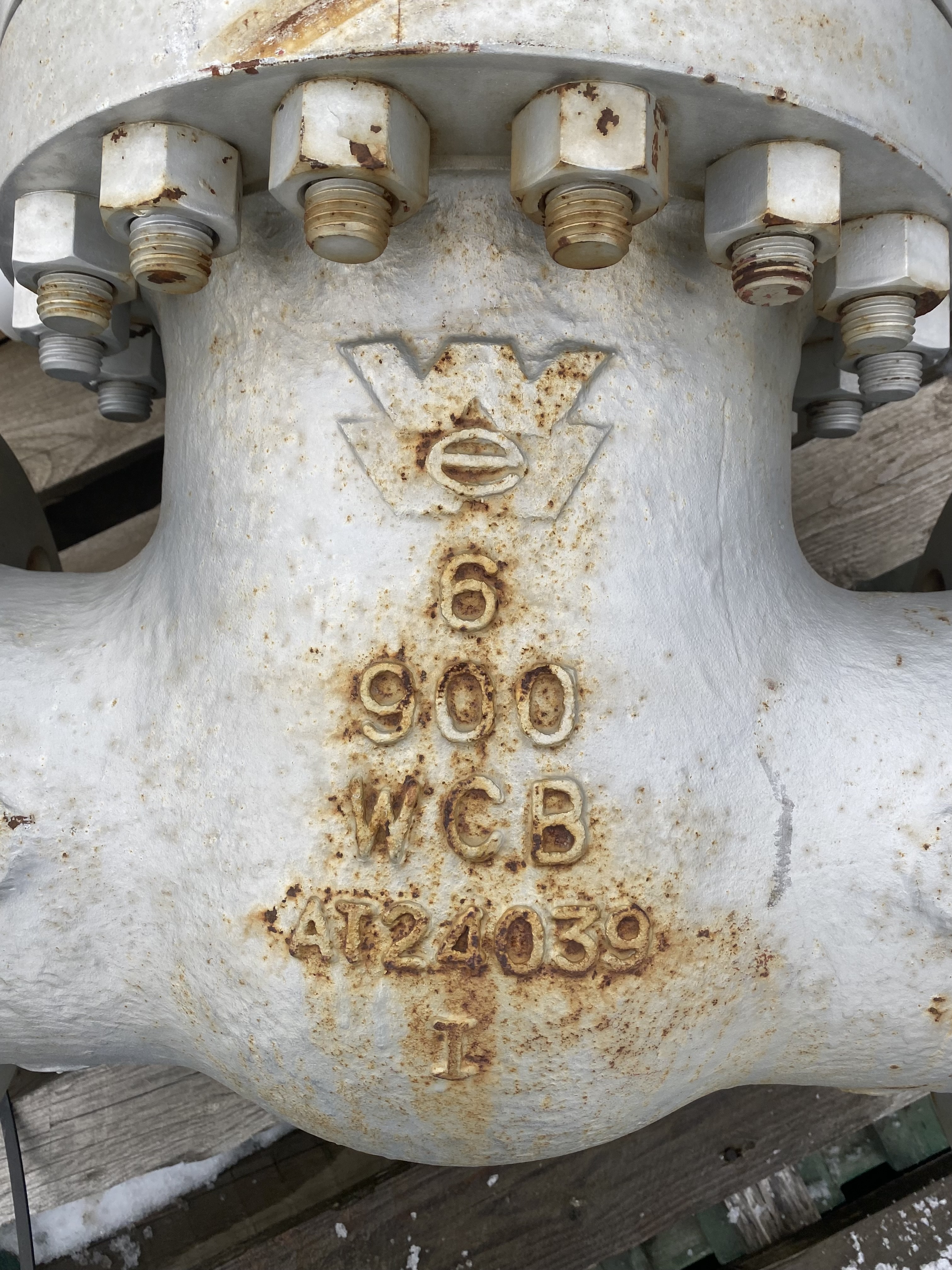 Williams Valve Corporation 6 Inch Class 900 Gate Valve Model 2260 — product image 2 of 5