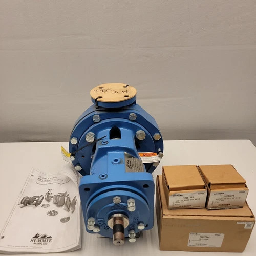 Summit Pump 2196 STO Centrifugal Pump 1.5x3-8 DI/SS with 7.2" Impeller