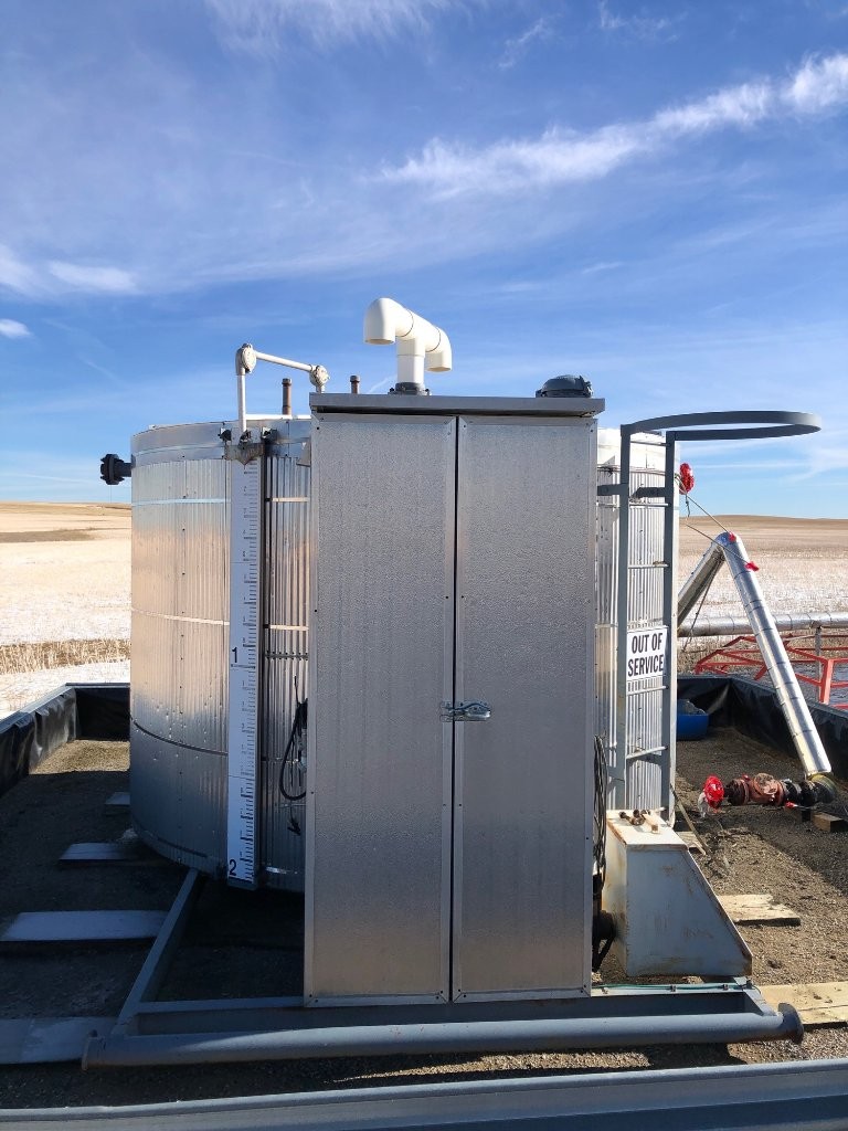 100 BBL Argo Sales Double Wall Storage Tank – 2000 (Ser# 11668)