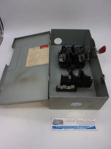 General Electric TG3223 Fusible Safety Switch, 100A, 240V, NEMA 1 — product image 5 of 8
