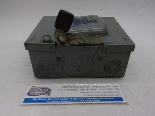 Square D D321 General Duty Safety Switch, 30A, 3P, Fusible, 240V, NEMA 1 — product image 4 of 7