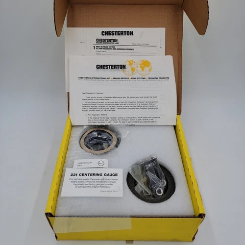 Chesterton 221 High Performance Split Seal Spare Seal Kit - Shaft Size 1.500
