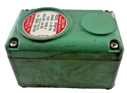 Solon 5PSW11A3 Pressure Switch 0-30 PSI NEMA 4 — product image 2 of 5