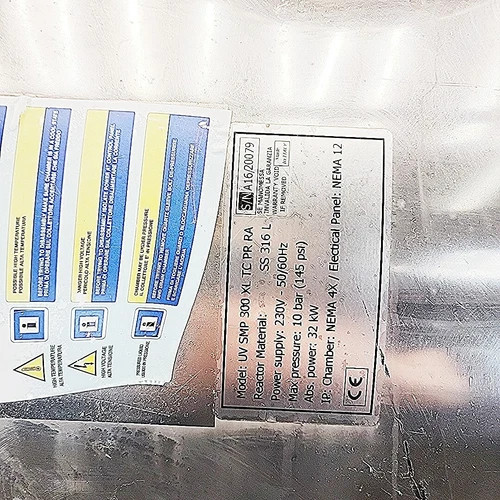 SITA UV SMP 300 XLG PRA 20" Chamber CL-150 316SS Disinfection Unit — product image 2 of 19