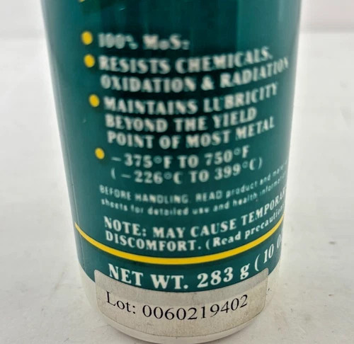 Dow Corning Z Moly-Powder Lubricant 10 oz — product image 3 of 4
