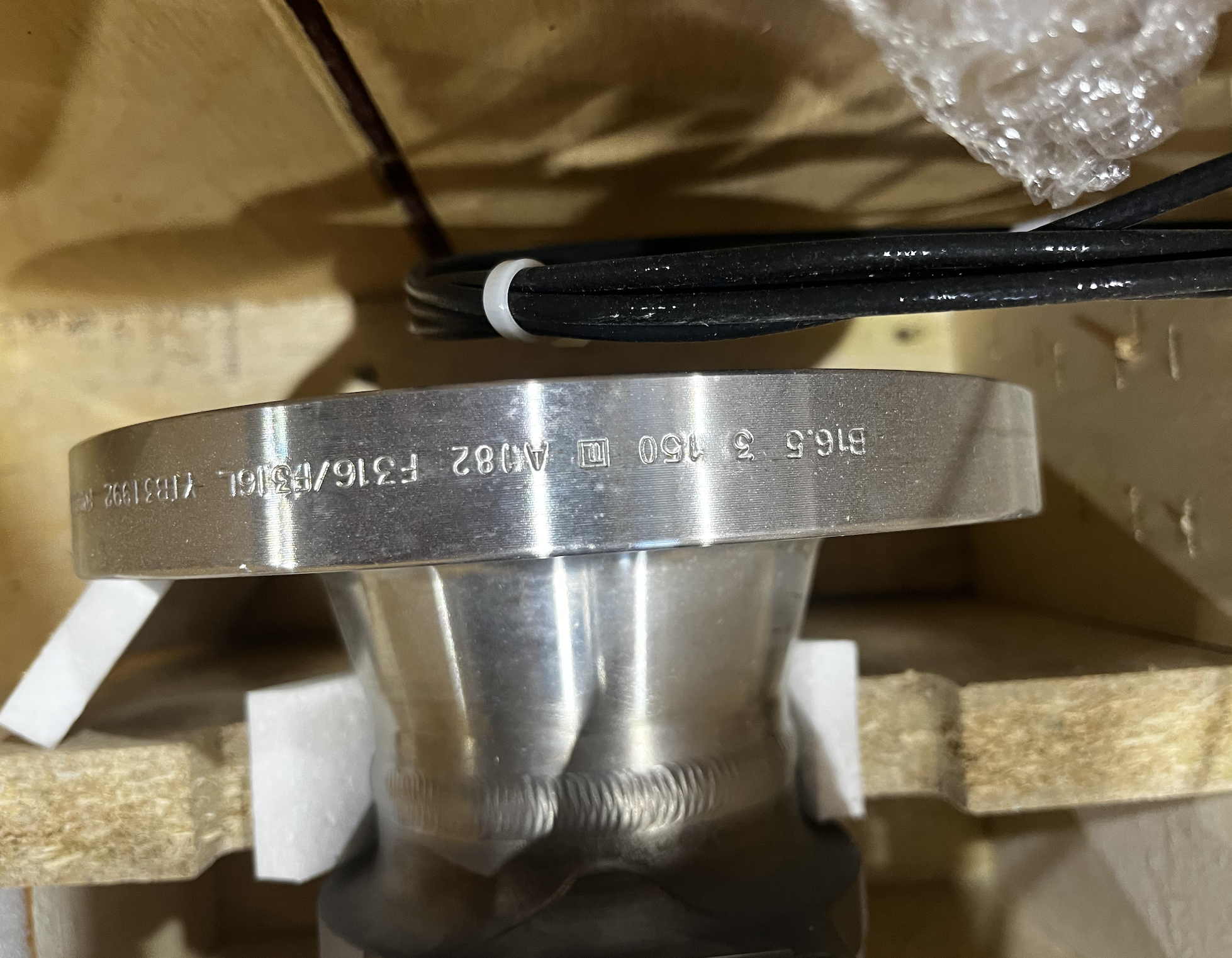 Rosemount 8800D Vortex Flowmeter 3-Inch 150 ANSI Flanged — product image 3 of 3