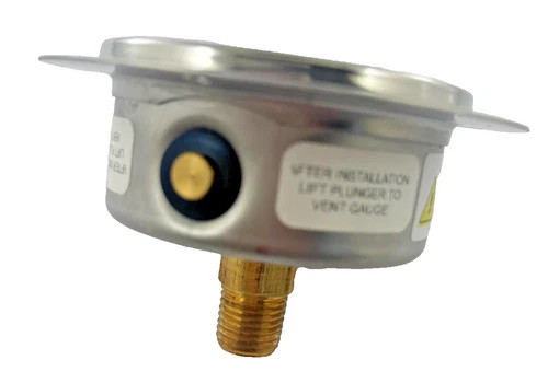 Winters PFQ90825FF Liquid Filled Pressure Gauge, 2.5" Dial, 0-600 PSI/kPa, 1/4" NPT Back Connection — product image 2 of 5