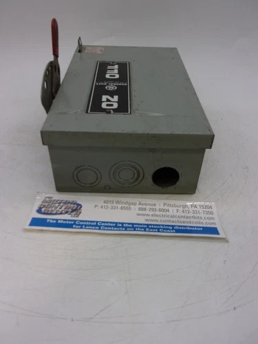 General Electric TG4321 General Duty Fusible Safety Switch — product image 6 of 8