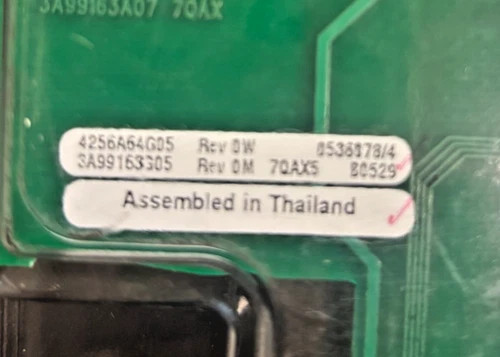 Westinghouse 4256A64G05 5V Analog Input Control Board — product image 2 of 4