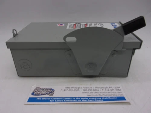 Eaton DG221URB General Duty Safety Switch 30A 240V 2P NEMA 3R — product image 7 of 8