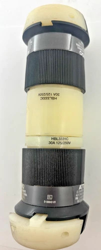 Hubbell HBL3331C Twist-Lock Plug, 30A 125/250V — product image 4 of 5