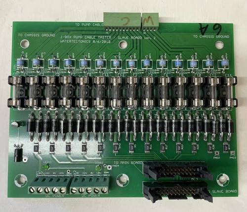 Watertectonics J-BOX Pump Cable Master Slave Board Ver 2