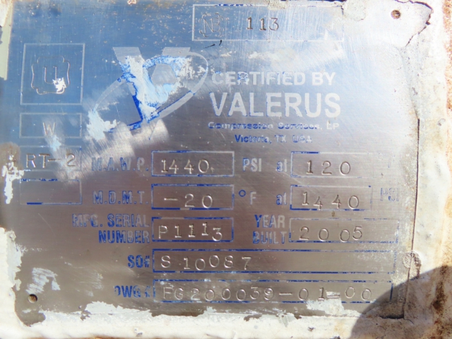 Valerus 24x12.5 Horizontal Filter Separator — product image 10 of 15