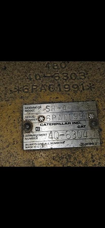 Caterpillar 3508 Diesel Generator Set 750 kW — product image 5 of 10