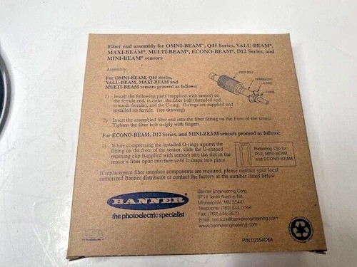 Banner Engineering BHA23P Plastic Fiber Optic Assembly — product image 4 of 4
