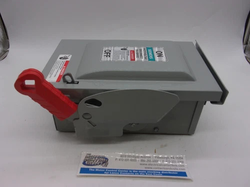 Siemens Heavy Duty Non-Fusible Solar Safety Disconnect Switch HNF361RPV — product image 8 of 8