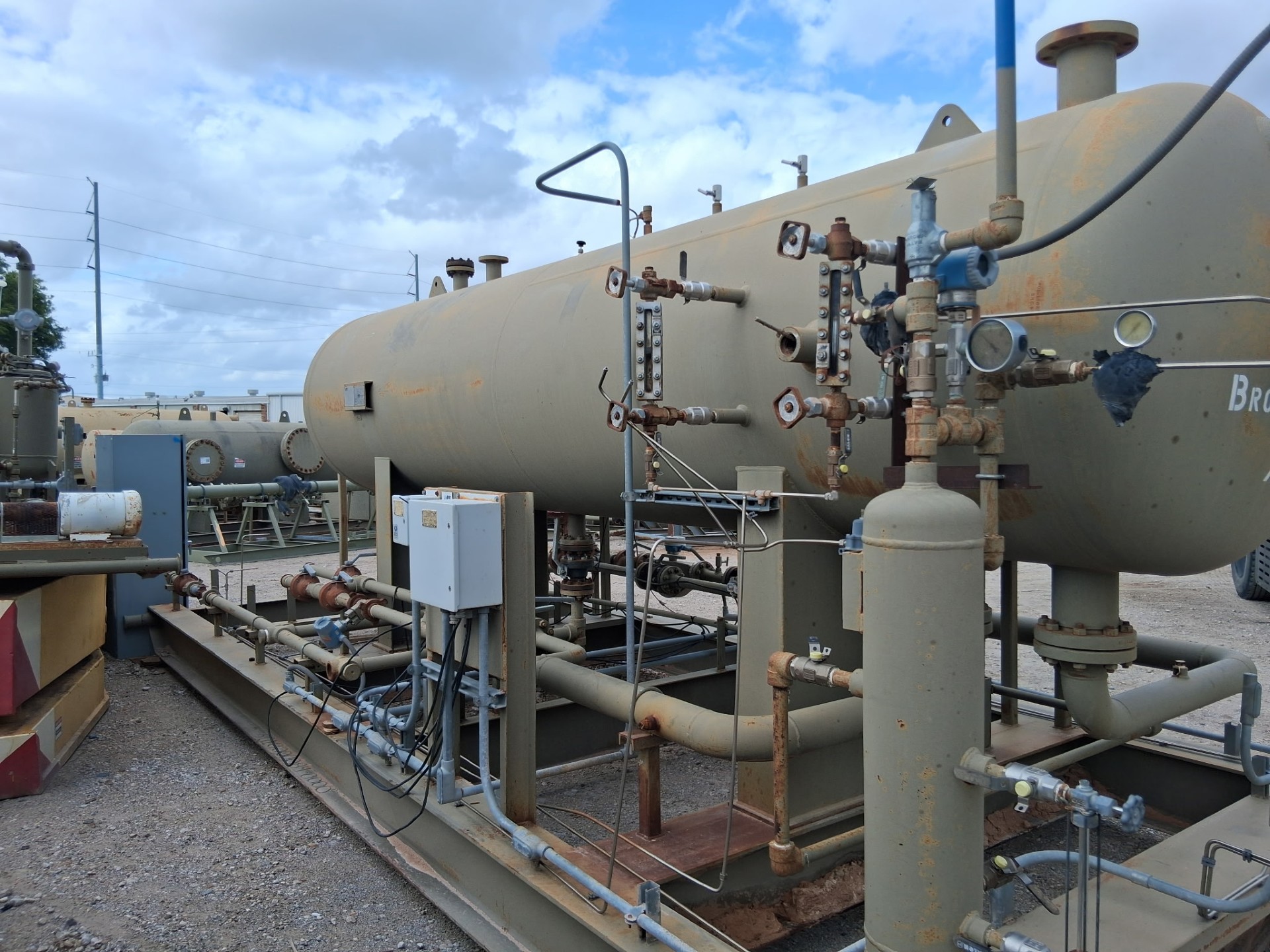 PS Power Service Fully Equipped 48x16 Separator Vessel Skid, 720 PSI MAWP — product image 5 of 7