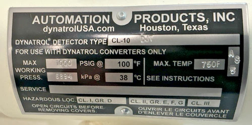 Automation Products Dynatrol CL-10DJ Level Detector — product image 2 of 6