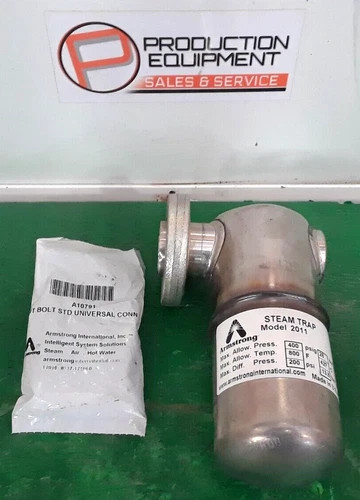 Armstrong Inverted Bucket Steam Trap Model 2011 with 7/64 Orifice and 200# Rating