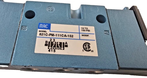 MAC Valves 821C-PM-111CA-152 Solenoid Valve — product image 2 of 8