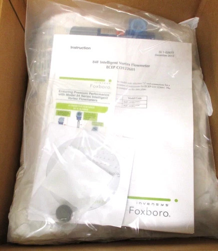 Foxboro 84F-L01R1SRTJG 1" MNPT Stainless Steel Vortex Flowmeter — product image 11 of 13