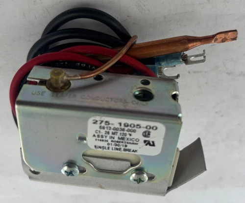 Klixon Single Line Break Thermostat 275-19005-00 — product image 2 of 5