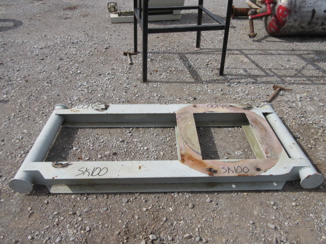 Industrial I-Beam Skid SK100 with 36" Base Ring — product image 2 of 5