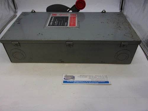 Cutler-Hammer DH223NGK Heavy Duty Safety Switch, 100A, 240V, Fusible, NEMA 1 — product image 8 of 8