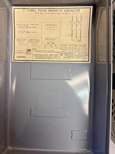 Furnas 40DF35BA Three-Phase Magnetic Contactor — product image 3 of 6