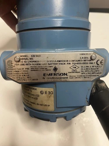 Emerson CSI 9420 Wireless Vibration Transmitter — product image 2 of 8