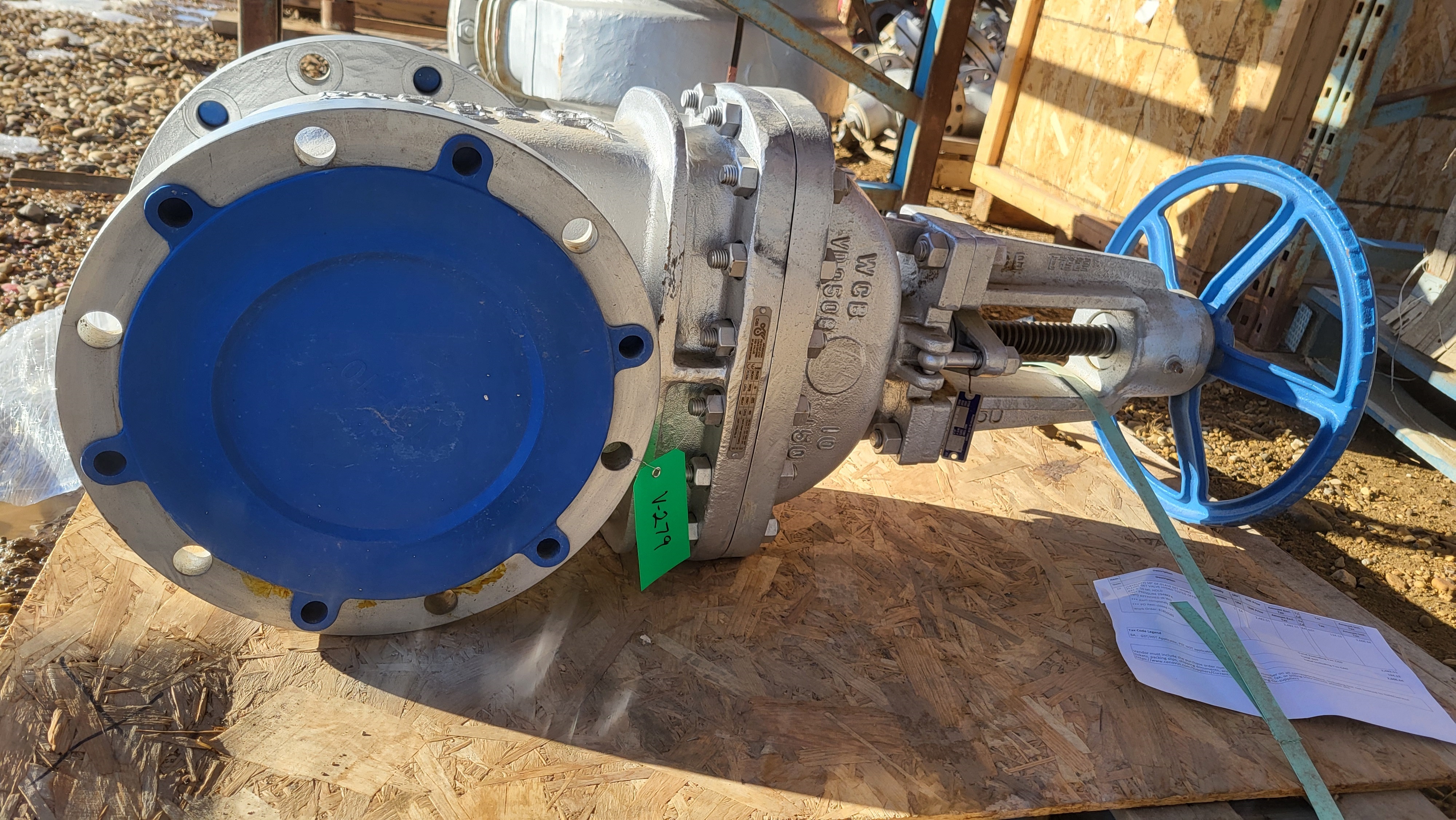 DSI Cast Steel Gate Valve FIG 37XUF-Z737, 10 Inch, ANSI 150
