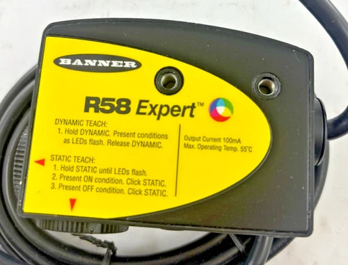 Banner R58 Expert Registration Mark Sensor R58ECRGB1 — product image 3 of 7