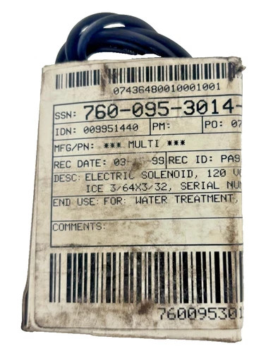 Peter Paul Electronics Solenoid Operator 023Z0004JCM 120V 60Hz — product image 6 of 6
