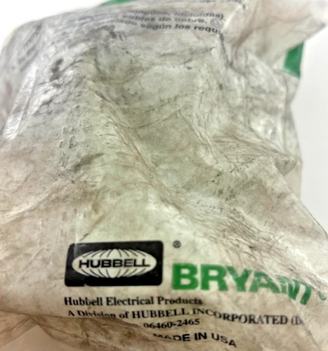 Hubbell Bryant Locking Connector 70620NC 20A 250V NEMA L6-20 — product image 3 of 4