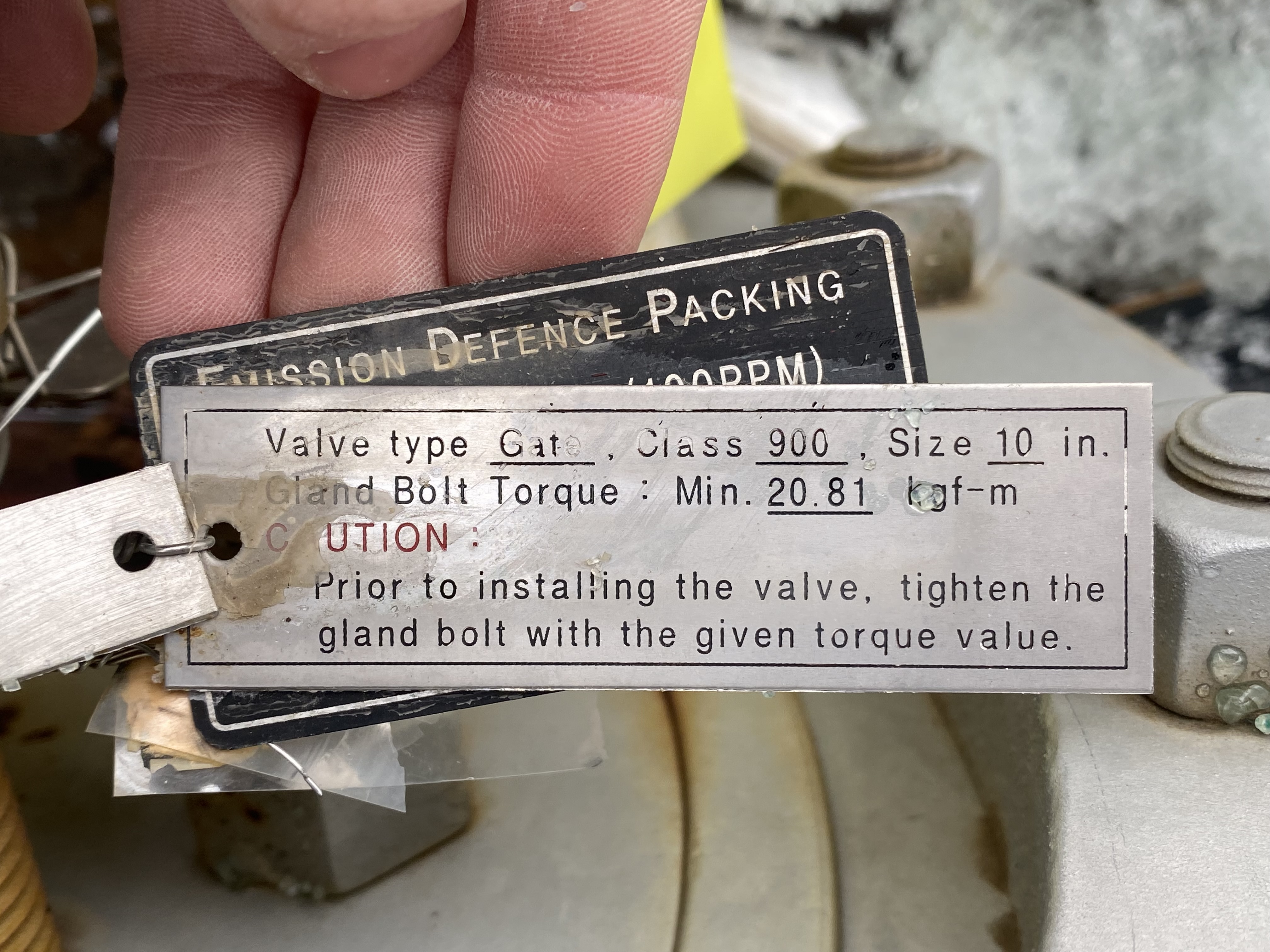 William E. Williams Class 900 10 Inch Gate Valve — product image 4 of 7