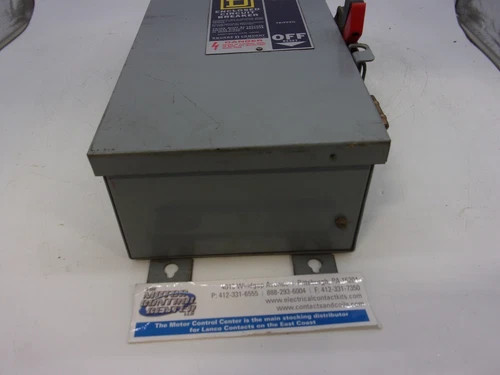 Square D Enclosed Circuit Breaker FA-100-AWK Series E1 — product image 2 of 7