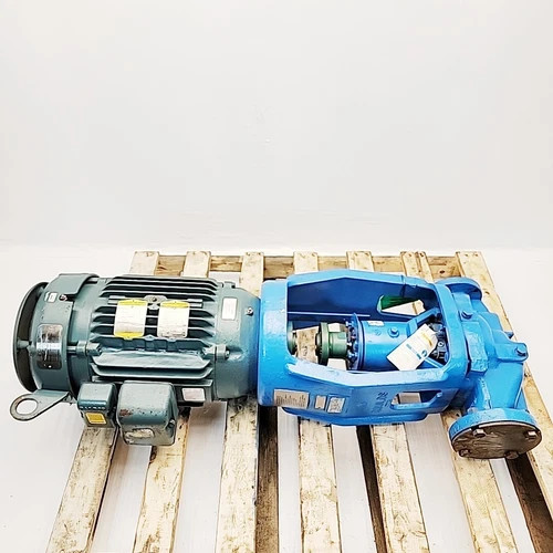 Goulds 3996 2x3-6 Inline Process Pump 316SS with Baldor-Reliance 15 HP Motor