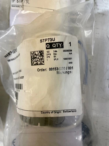 Siemens STP73U 599 Series Zone Valve Actuator — primary product image