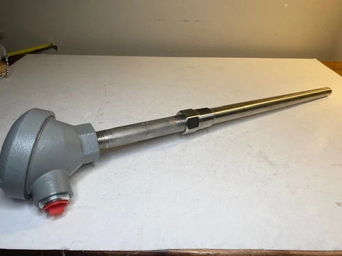 Vulcan 100 Ohm RTD Temperature Element with Thermowell, 10.5" Insertion Length — primary product image