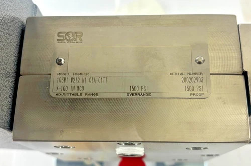 SOR 103W1-W212-N1-C1A-CITT Pressure Switch — product image 2 of 5
