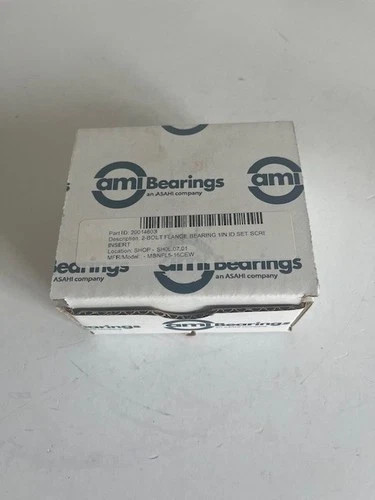 AMI Bearings MBNFL5-16CEW Two-Bolt Flange Ball Bearing, 1 Inch Bore — primary product image