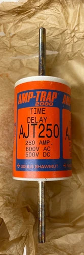 Gould Shawmut Amp-Trap 2000 AJT250 Time Delay Class J Fuse, 250A, 600V — primary product image