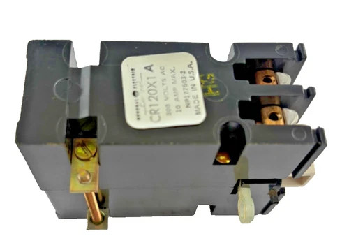 GE CR120X3A Industrial Adder Kit 300V Control Relay Accessory — product image 2 of 5