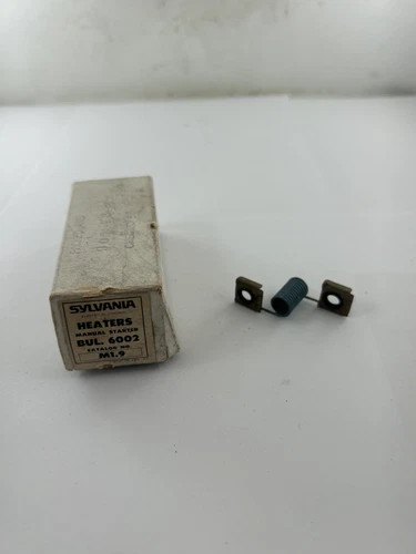 Sylvania Overload Heater Bulletin 6002 Model M1.9