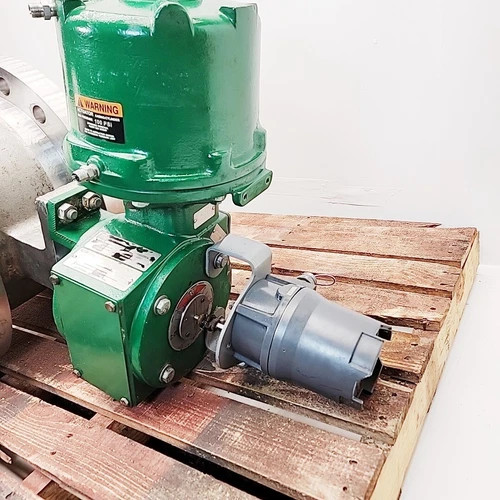 Fisher 12" Vee-Ball V300 SER B CL300 Rotary Control Valve with 1061 Size 60 Pneumatic Actuator — product image 10 of 11