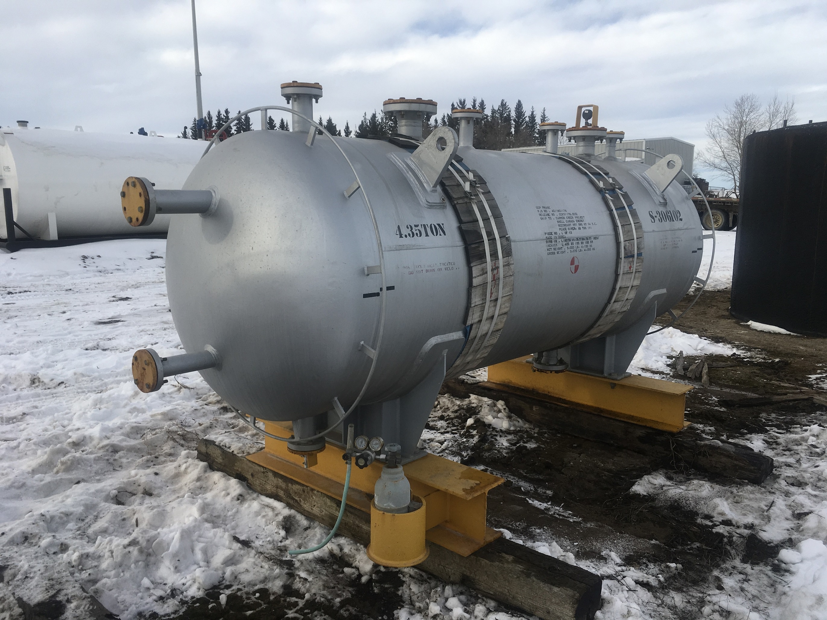 Ilsung Corporation Steam Separator 13-PV-013, 44" I.D. x 9'9" — primary product image