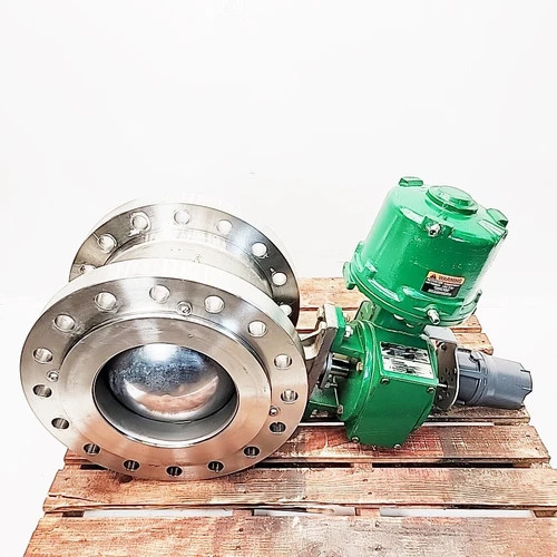 Fisher 12" Vee-Ball V300 SER B CL300 Rotary Control Valve with 1061 Size 60 Pneumatic Actuator — product image 11 of 11