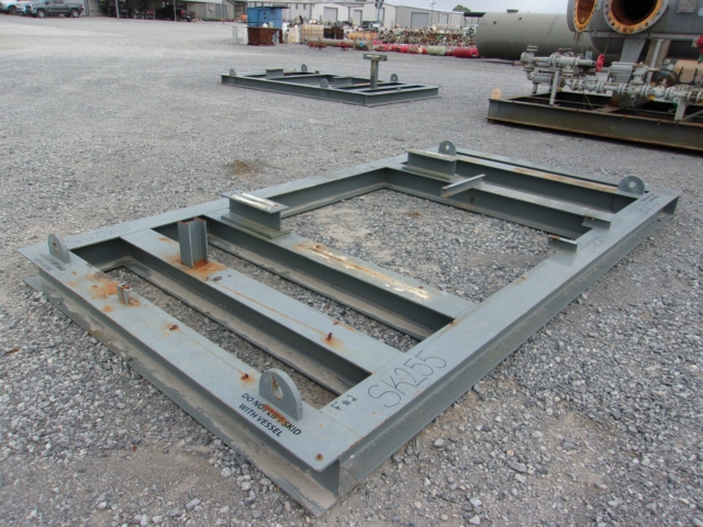 Custom I-Beam Vessel Skid Frame SK255 — product image 7 of 7