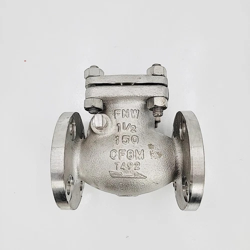 FNW 1 1/2" H27B-150 Swing Check Valve 316SS