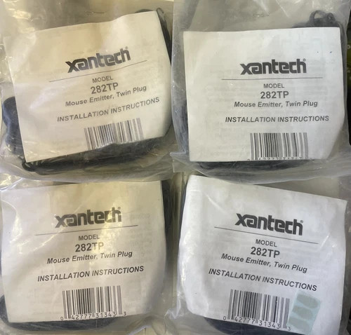 Xantech 282TP Mouse Emitter, Twin Plug (Lot of 4) — primary product image